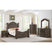 Brunswick Queen Panel Bed in Mahogany – SKU B-13070-5-QB | Elements