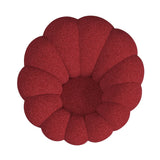 Bubble Swivel Chair and Ottoman in Red - Tampa Furniture Outlet