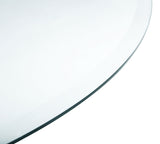 Glass Tops 48-inch 6mm Round Clear Tempered Glass Top - Tampa Furniture Outlet