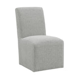 Nero Dining Side Chair (2 per carton) W/Grey Fabric - Tampa Furniture Outlet