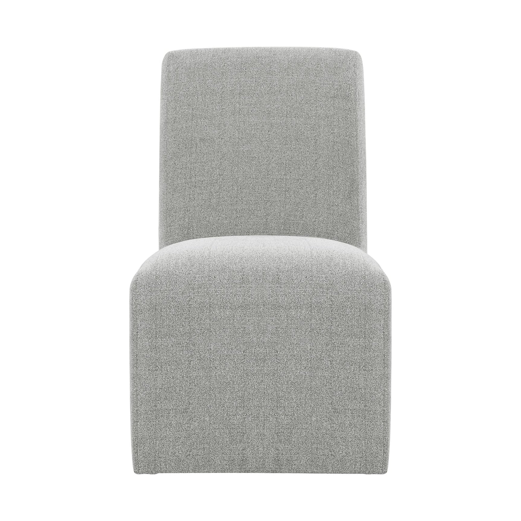 Nero Dining Side Chair (2 per carton) W/Grey Fabric - Tampa Furniture Outlet