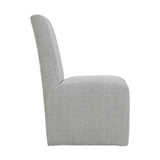 Nero Dining Side Chair (2 per carton) W/Grey Fabric - Tampa Furniture Outlet