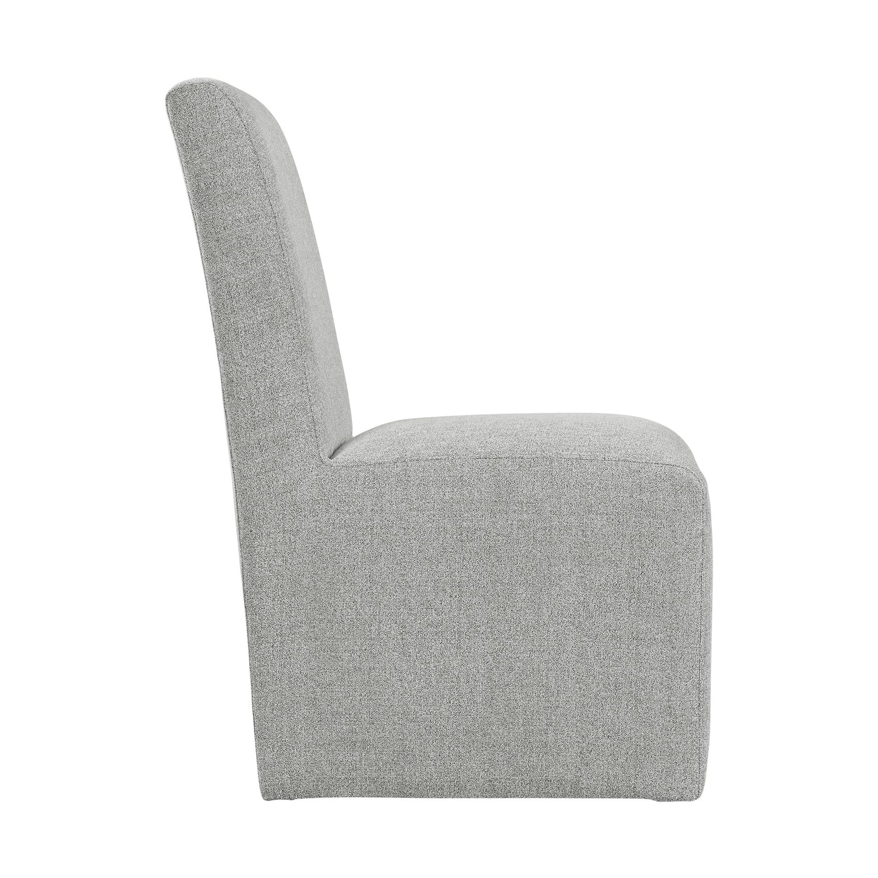 Nero Dining Side Chair (2 per carton) W/Grey Fabric - Tampa Furniture Outlet