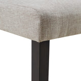 Lexi Tufted Fabric Side Chair in Beige (2 Per Pack) - Tampa Furniture Outlet