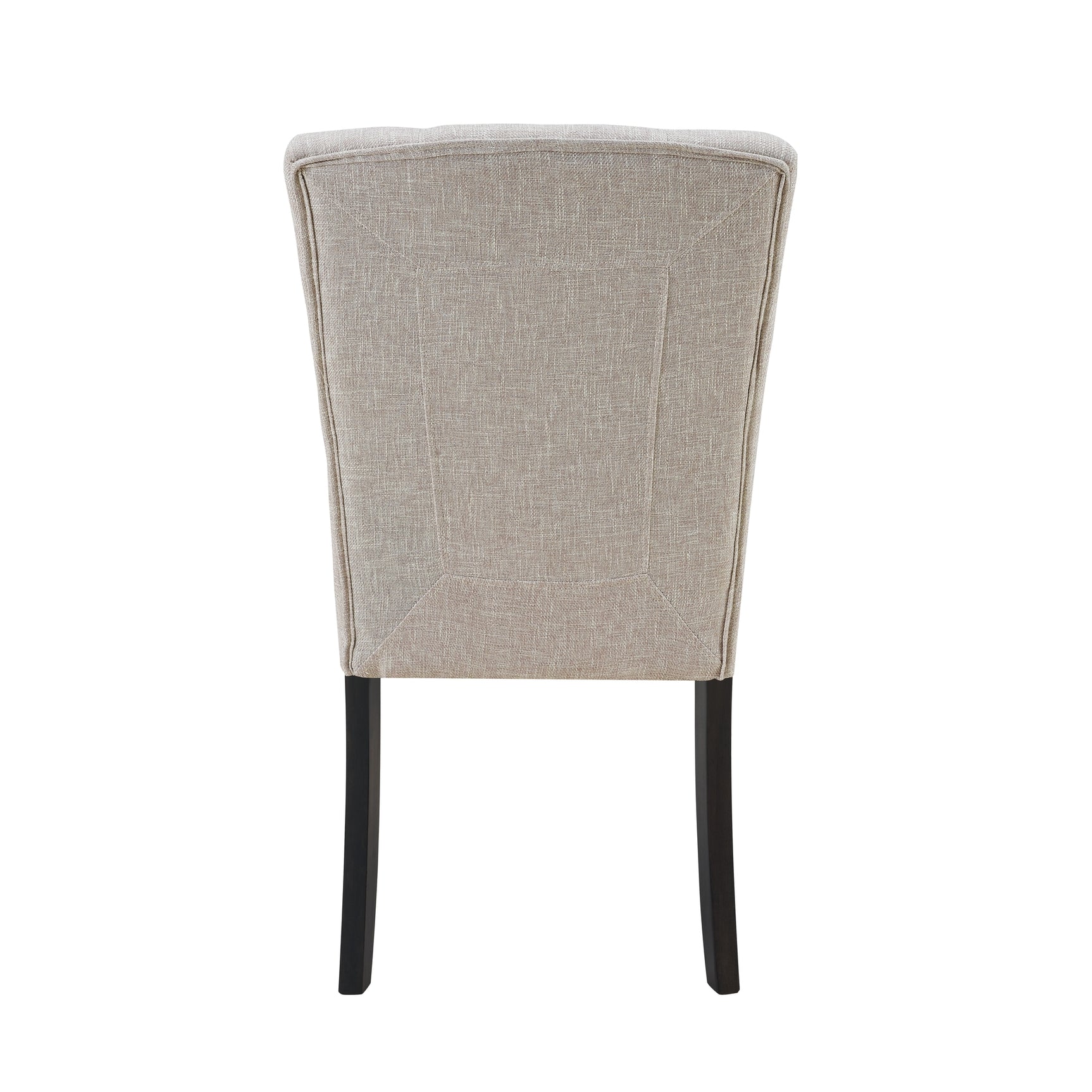 Lexi Tufted Fabric Side Chair in Beige (2 Per Pack) - Tampa Furniture Outlet