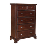 Canton Chest Cherry - Tampa Furniture Outlet