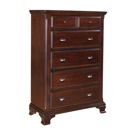 Canton Chest Cherry - Tampa Furniture Outlet