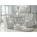 Nero Dining Side Chair (2 per carton) W/Grey Fabric – SKU CNO300SC | Elements