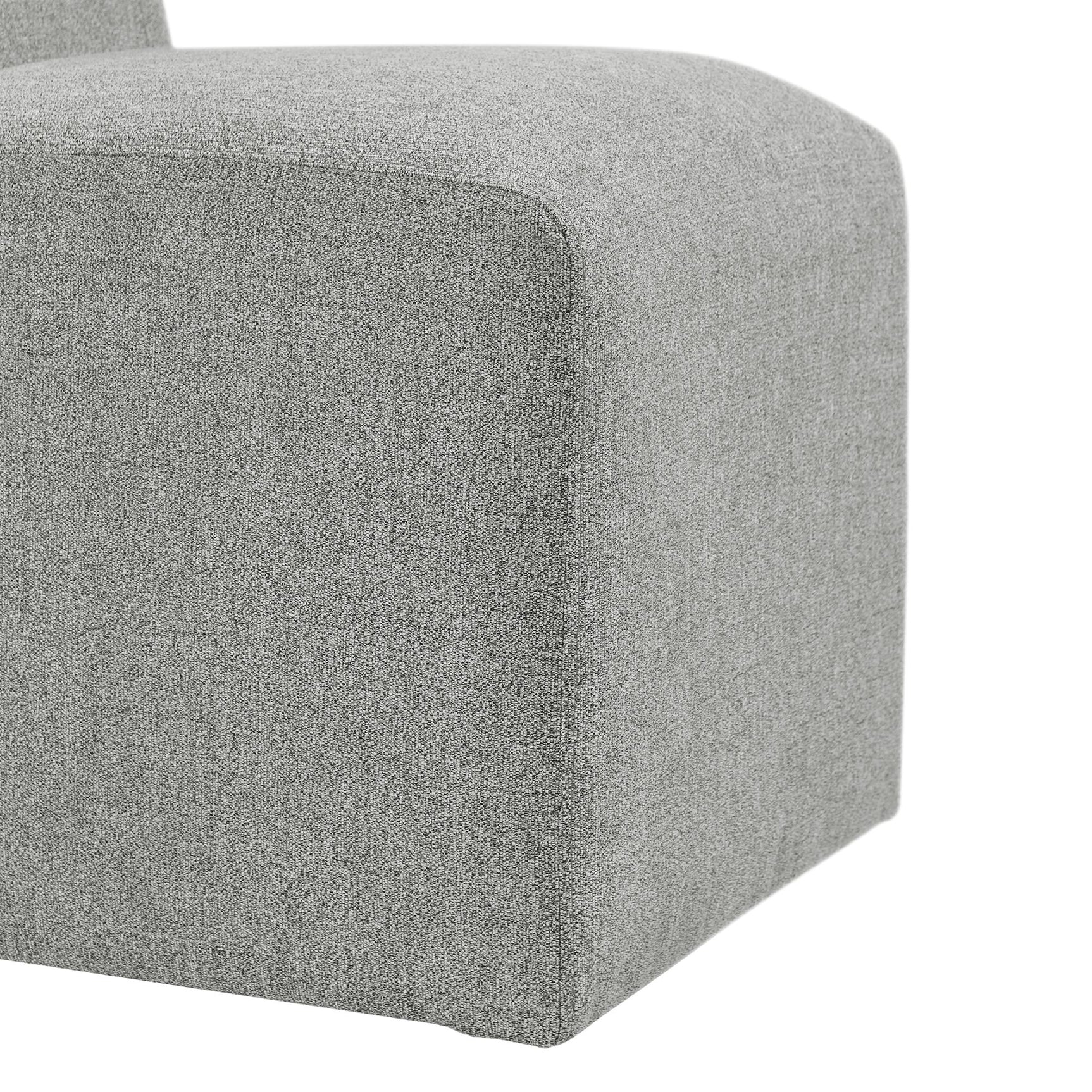 Nero Dining Side Chair (2 per carton) W/Grey Fabric - Tampa Furniture Outlet