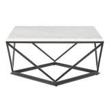 Riko Coffee Table W/ Metal Leg - Tampa Furniture Outlet