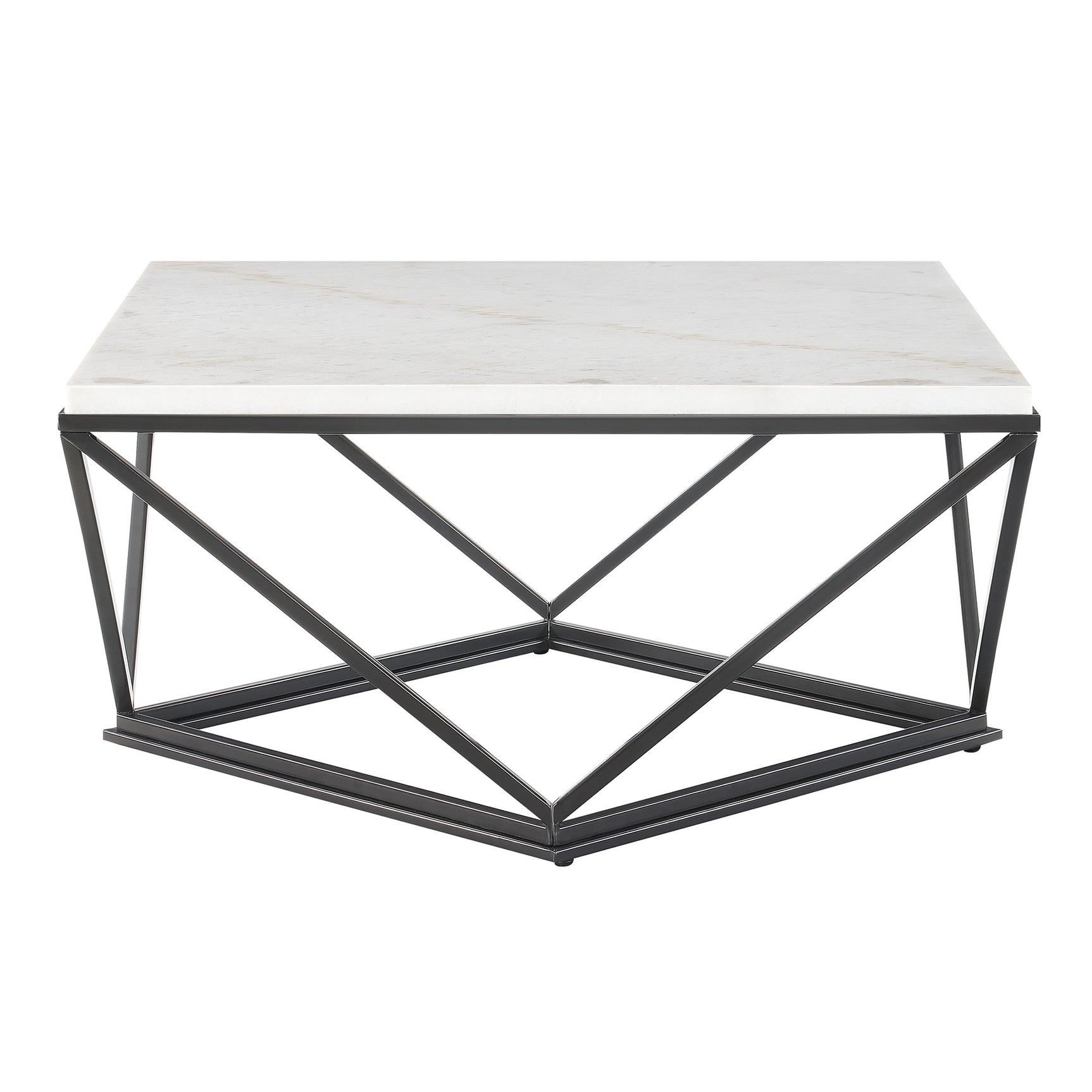 Riko Coffee Table W/ Metal Leg - Tampa Furniture Outlet