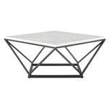 Riko Coffee Table W/ Metal Leg - Tampa Furniture Outlet