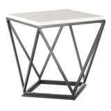 Riko End Table W/ Metal Leg - Tampa Furniture Outlet