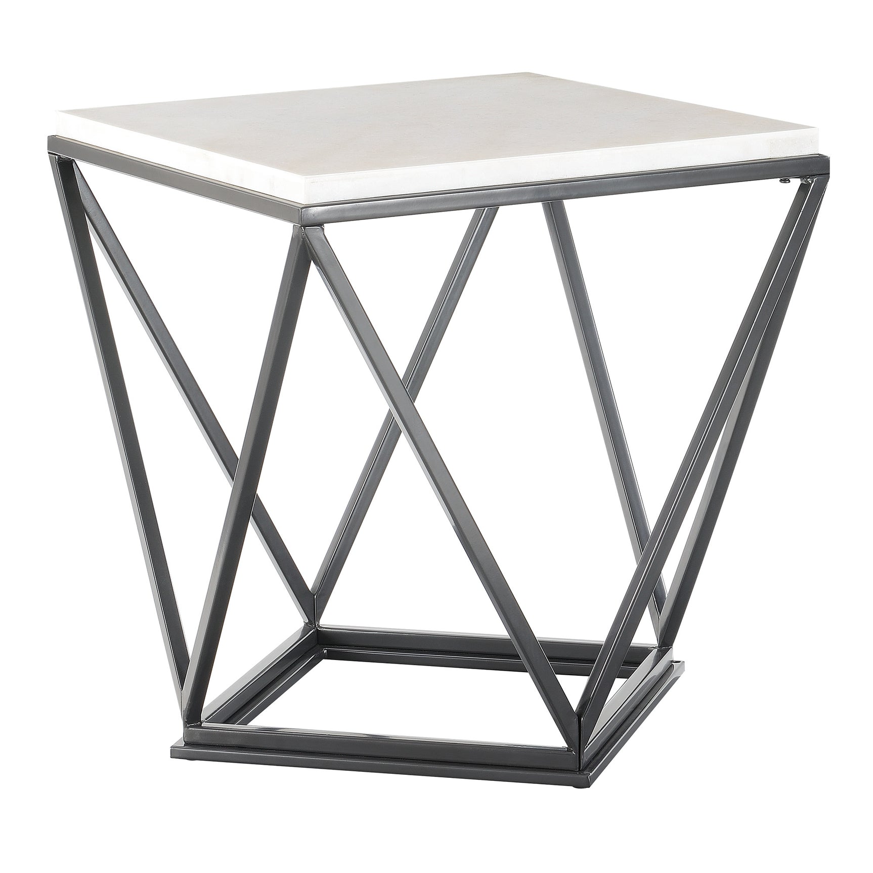 Riko End Table W/ Metal Leg - Tampa Furniture Outlet