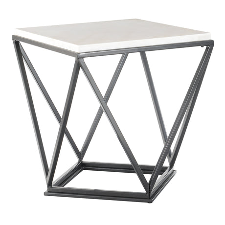 Riko End Table W/ Metal Leg - Tampa Furniture Outlet
