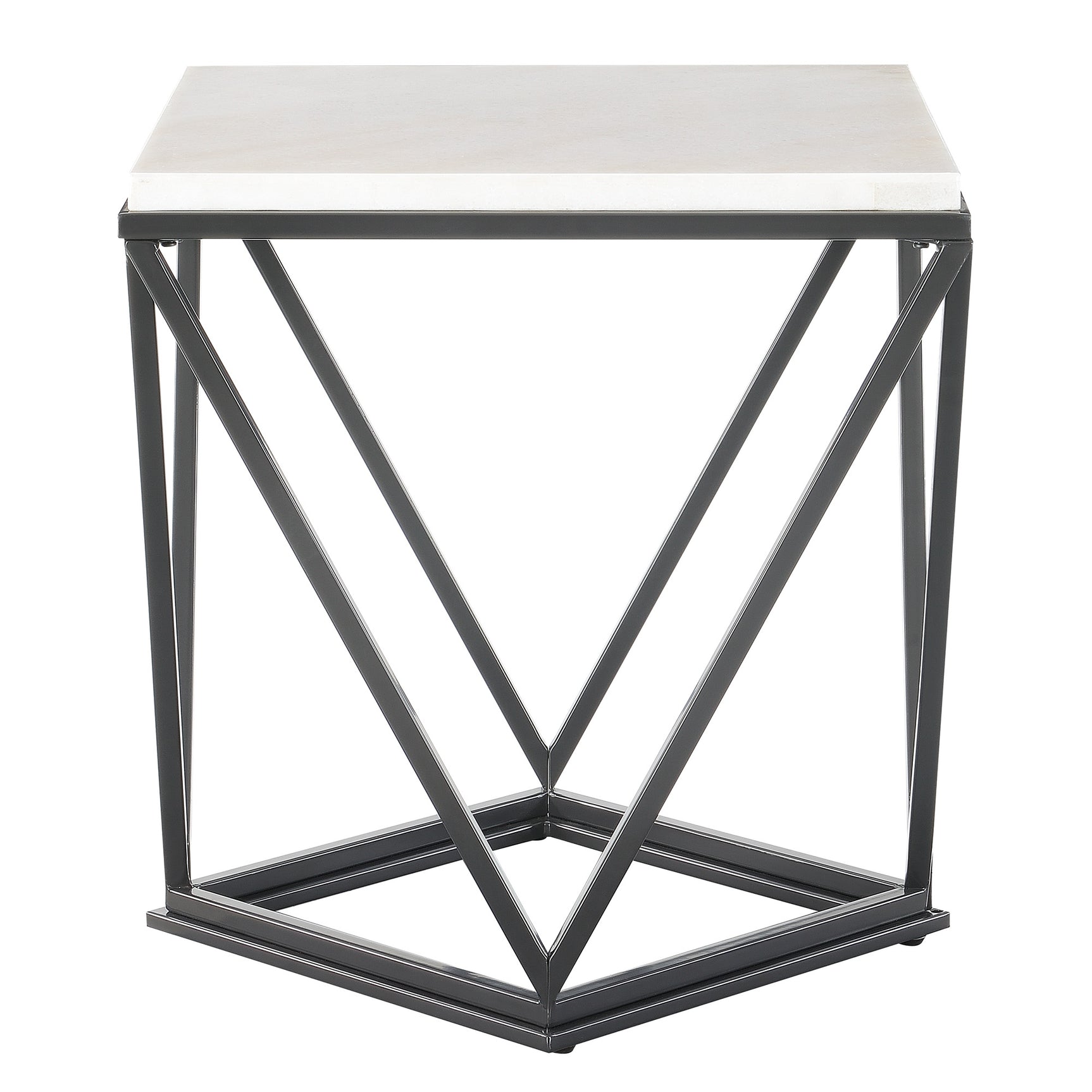 Riko End Table W/ Metal Leg - Tampa Furniture Outlet