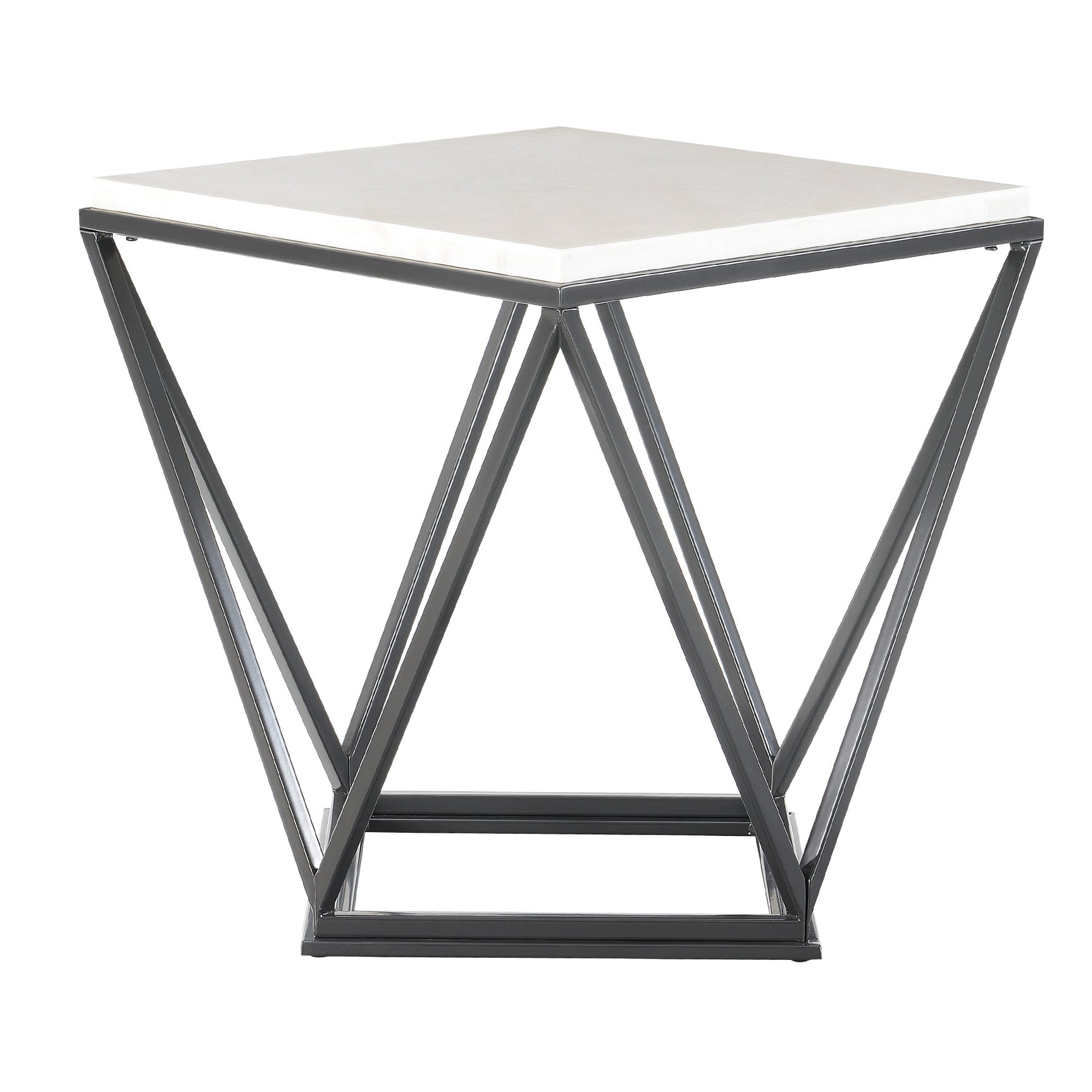 Riko End Table W/ Metal Leg - Tampa Furniture Outlet