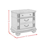 Cadenza Nightstand with USB-C in Brown - Tampa Furniture Outlet