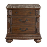 Cadenza Nightstand with USB-C in Brown - Tampa Furniture Outlet