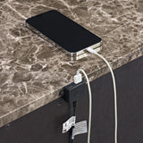 Cadenza Nightstand with USB-C in Brown - Tampa Furniture Outlet