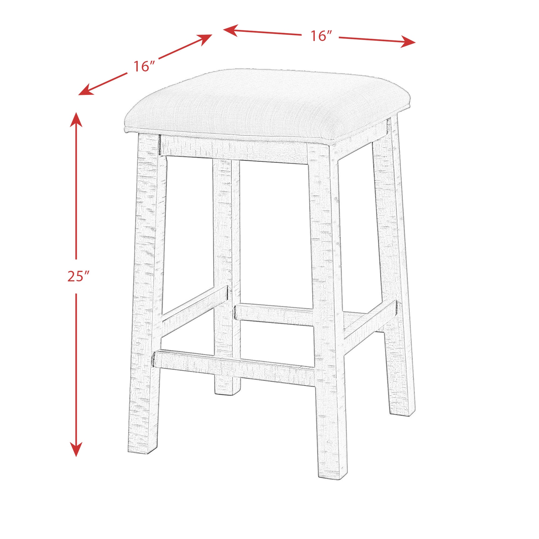 Caesar Occasional Bar Table Single Pack (Table + Three Stools) - Tampa Furniture Outlet