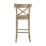 (D680-21) Callista- 30'' Barstool- Beach/Natural - Tampa Furniture Outlet