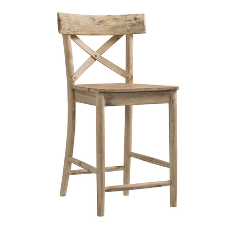 (D680-22) Callista- 24'' Counter Stool- Beach/Natural - Tampa Furniture Outlet