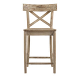 (D680-22) Callista- 24'' Counter Stool- Beach/Natural - Tampa Furniture Outlet