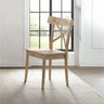 (D680-41) Callista- Side Chair (2/Ctn)- Beach – SKU LCL100WSC | Elements