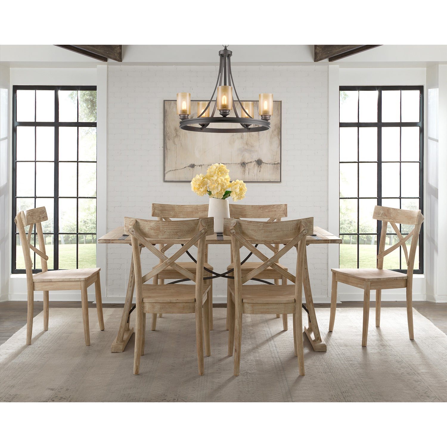 (D680-41) Callista- Side Chair (2/Ctn)- Beach - Tampa Furniture Outlet