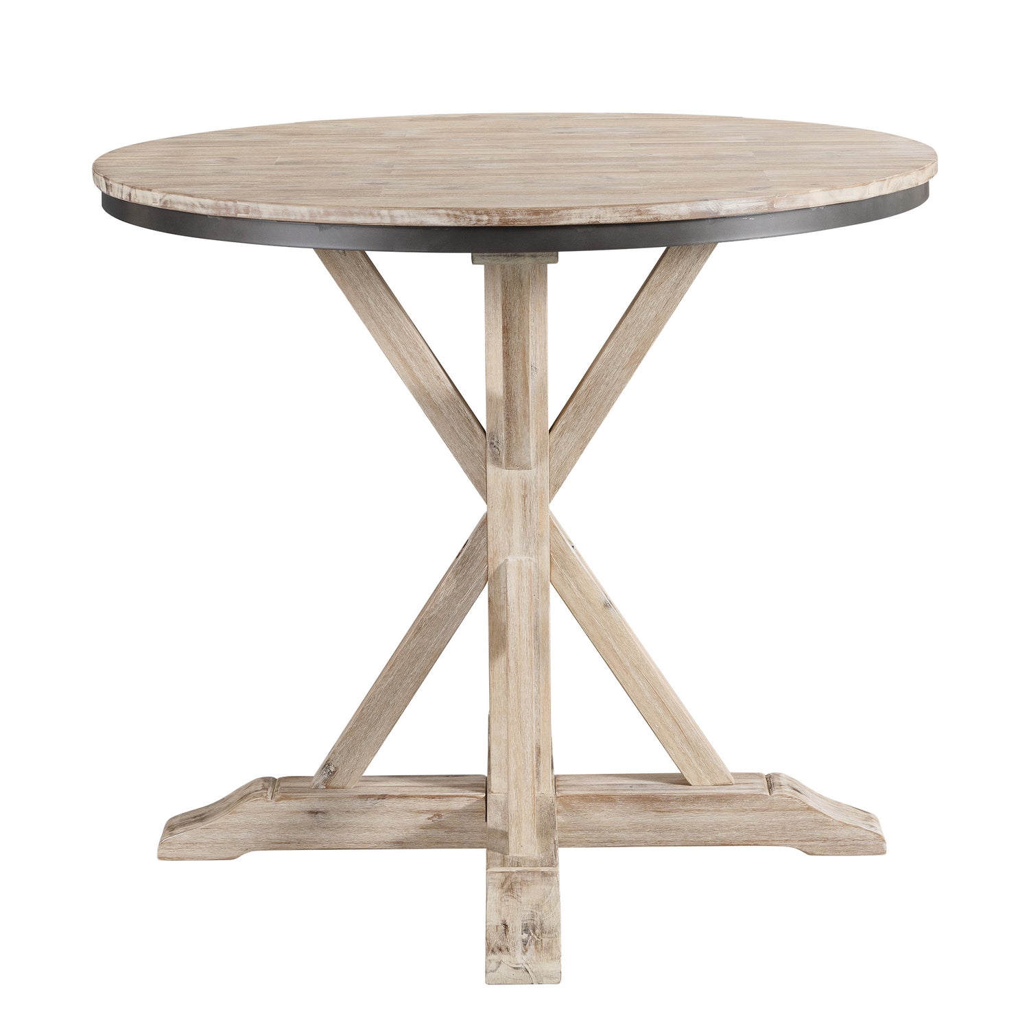 (D680-36) Callista- Counter Height Table- Beach/Natural - Tampa Furniture Outlet