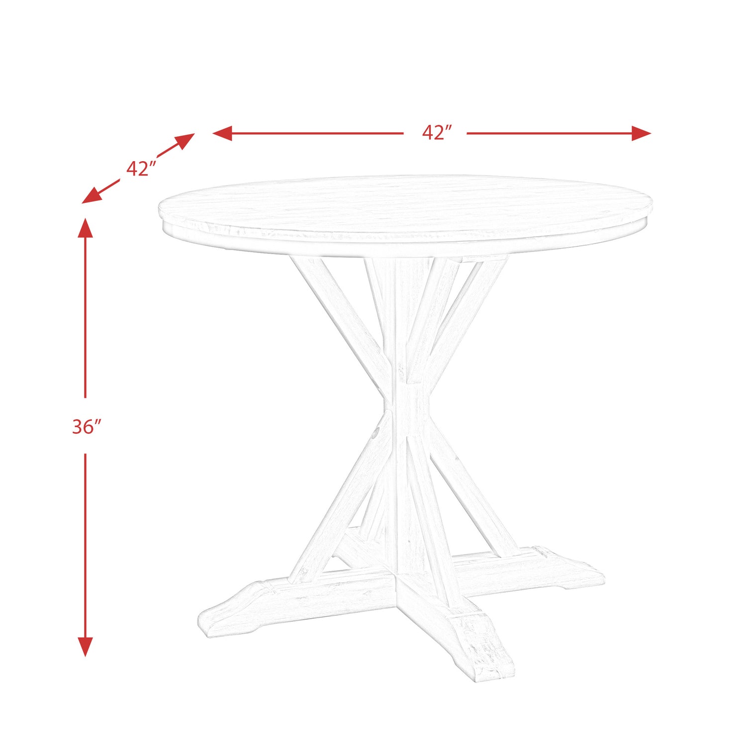 (D680-36) Callista- Counter Height Table- Beach/Natural - Tampa Furniture Outlet