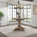 (D680-30) Callista- Round Dining Table- Beach/Natural – SKU LCL100RT | Elements