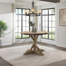 (D680-30) Callista- Round Dining Table- Beach/Natural – SKU LCL100RT | Elements
