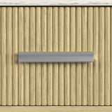 Cambrie Buffet with LED and Power in Off-White and Natural - Tampa Furniture Outlet