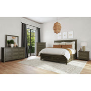 Canterbury 5-Drawer Chest in Grey – SKU B-13030-3-CH | Elements