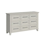Canterbury 9-Drawer Dresser in Ivory - Tampa Furniture Outlet