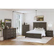 Canterbury Full Panel Bed in Grey – SKU B-13030-3-FB | Elements