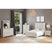 Canterbury Full Panel Bed in Ivory – SKU B-13030-7-FB | Elements