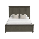 Canterbury Full Panel Bed in Grey - Tampa Furniture Outlet