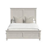 Canterbury Full Panel Bed in Ivory - Tampa Furniture Outlet