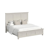 Canterbury King Panel Bed in Ivory - Tampa Furniture Outlet