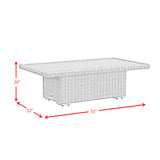 Carmona Coffee Table - Natural - Tampa Furniture Outlet