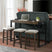 Caesar Occasional Bar Table Single Pack (Table + Three Stools) – SKU TCA100BTSP | Elements