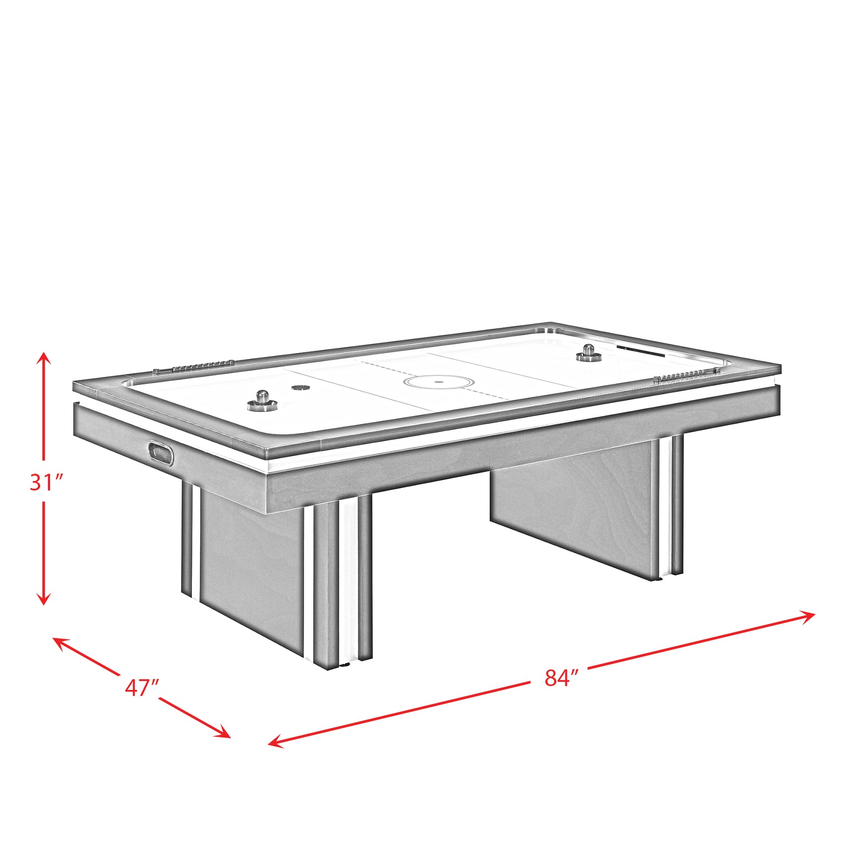 Cloud Air Hockey Table (SSG-102506) Air Hockey Table - Tampa Furniture Outlet