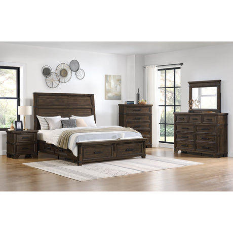 Colorado City 5-Drawer Chest in Charcoal – SKU B-13010-8-CH1 | Elements