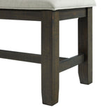 Colorado Bench Charcoal - Tampa Furniture Outlet