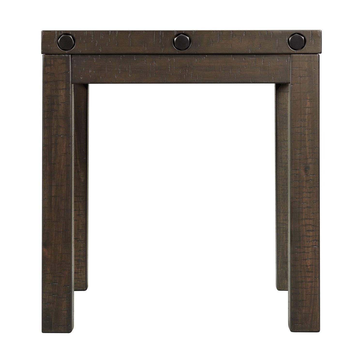 Colorado Occasional End Table w/USB/Power Charcoal - Tampa Furniture Outlet