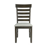 Colorado Dining Height Side Chair Charcoal (2pc per Carton) - Tampa Furniture Outlet
