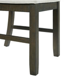 Colorado Dining Height Side Chair Charcoal (2pc per Carton) - Tampa Furniture Outlet